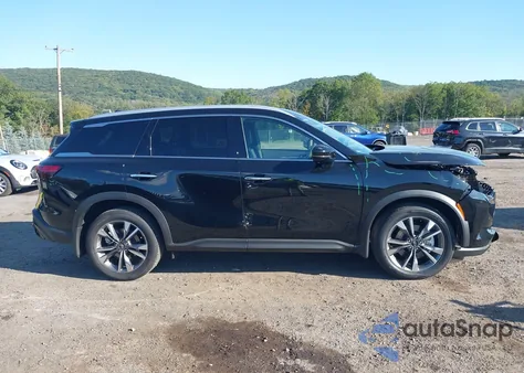 2025 Infiniti Qx60 Luxe Awd from USA, damaged, VIN 5N1AL1FS1SC333766